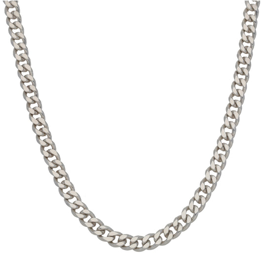 Sterling Silver Curb Chain 20"