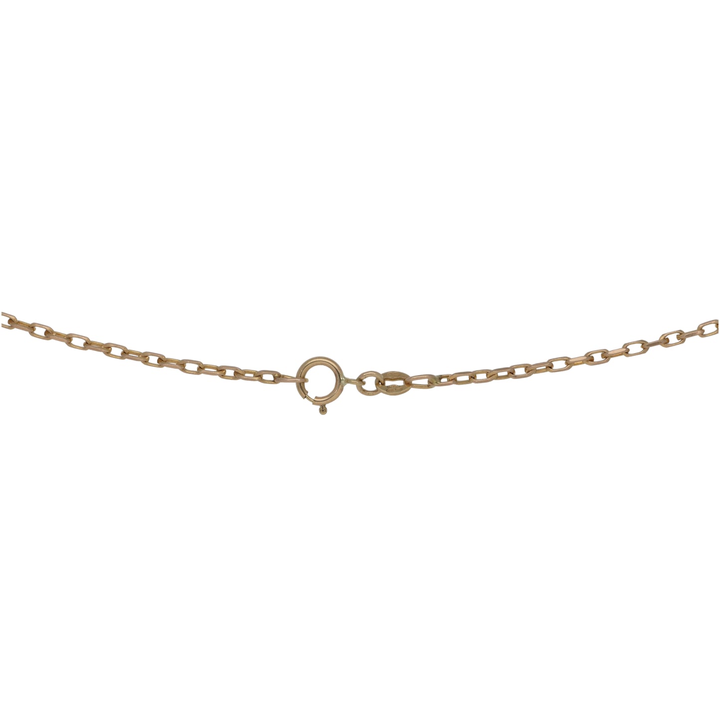 9ct Gold Belcher Chain 18"