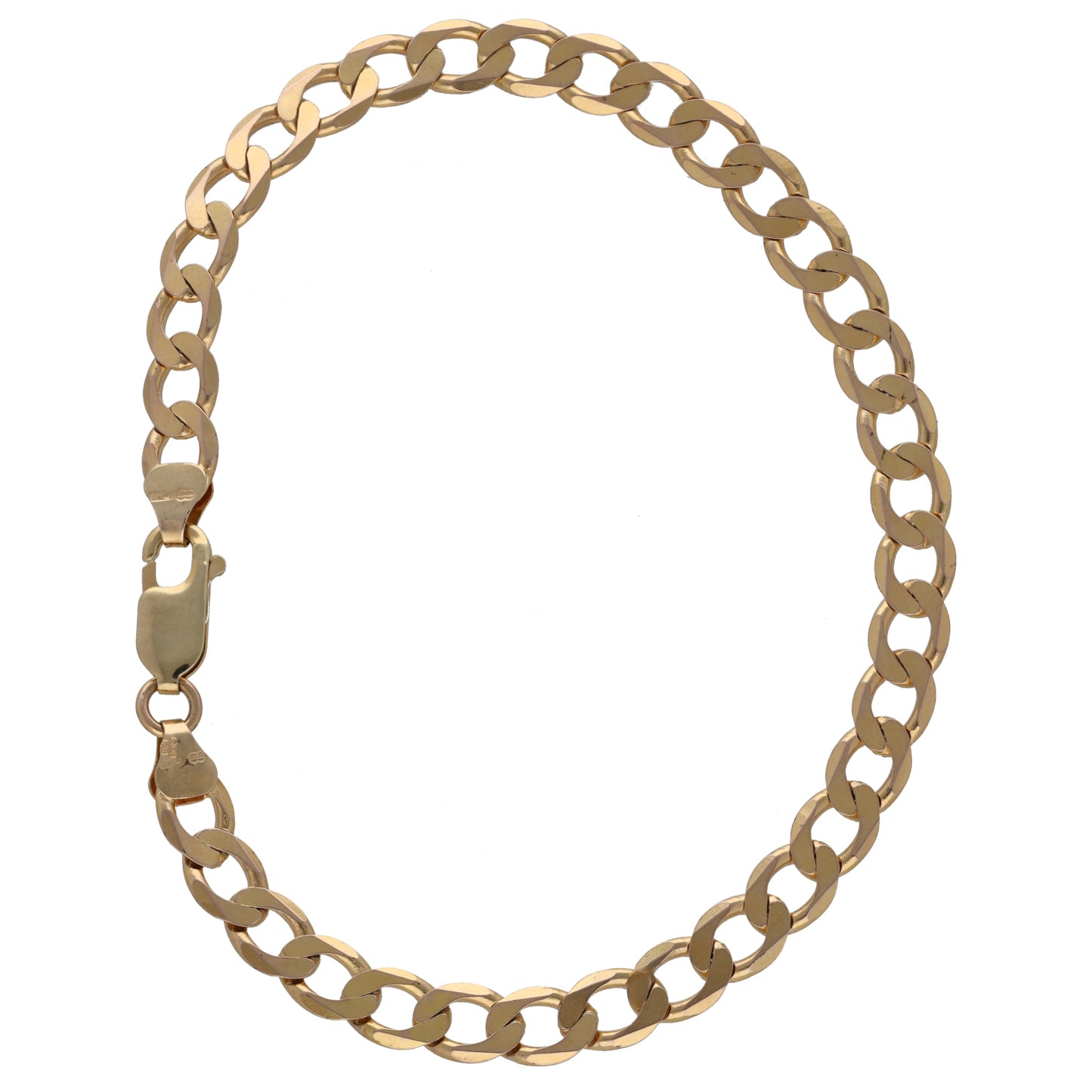 9ct Gold Curb Bracelet