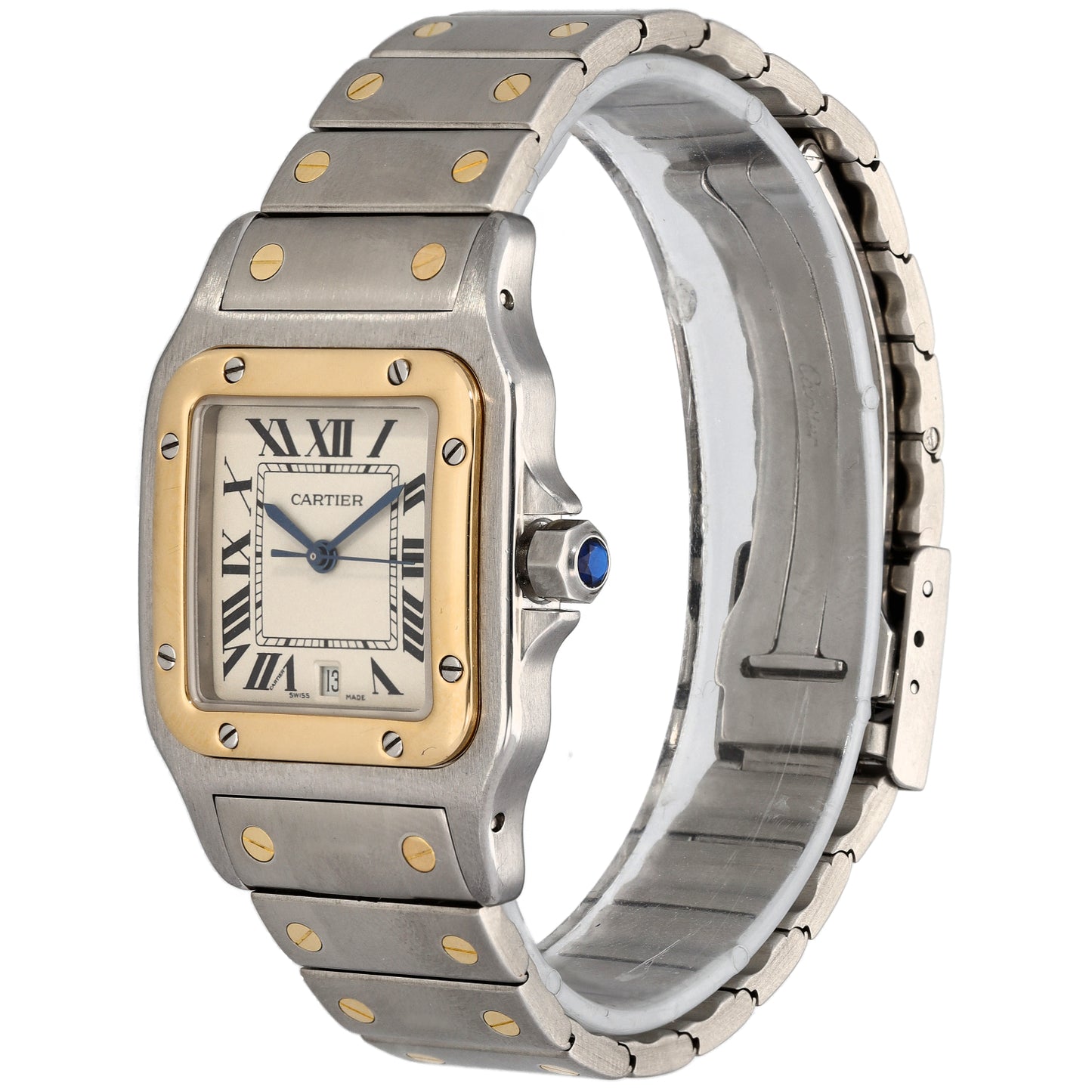 Cartier Santos Galbee 187901 30mm Bi-Colour Watch