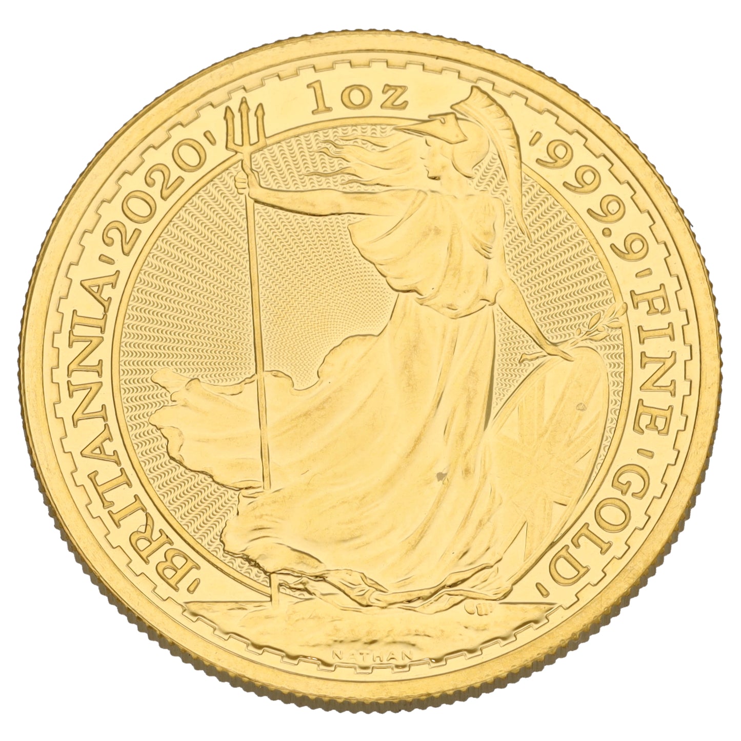 24ct Gold Queen Elizabeth II 1 OZ Britannia Coin 2020