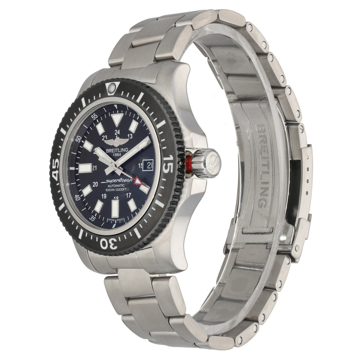 Breitling Superocean Y17393 44mm Stainless Steel Watch