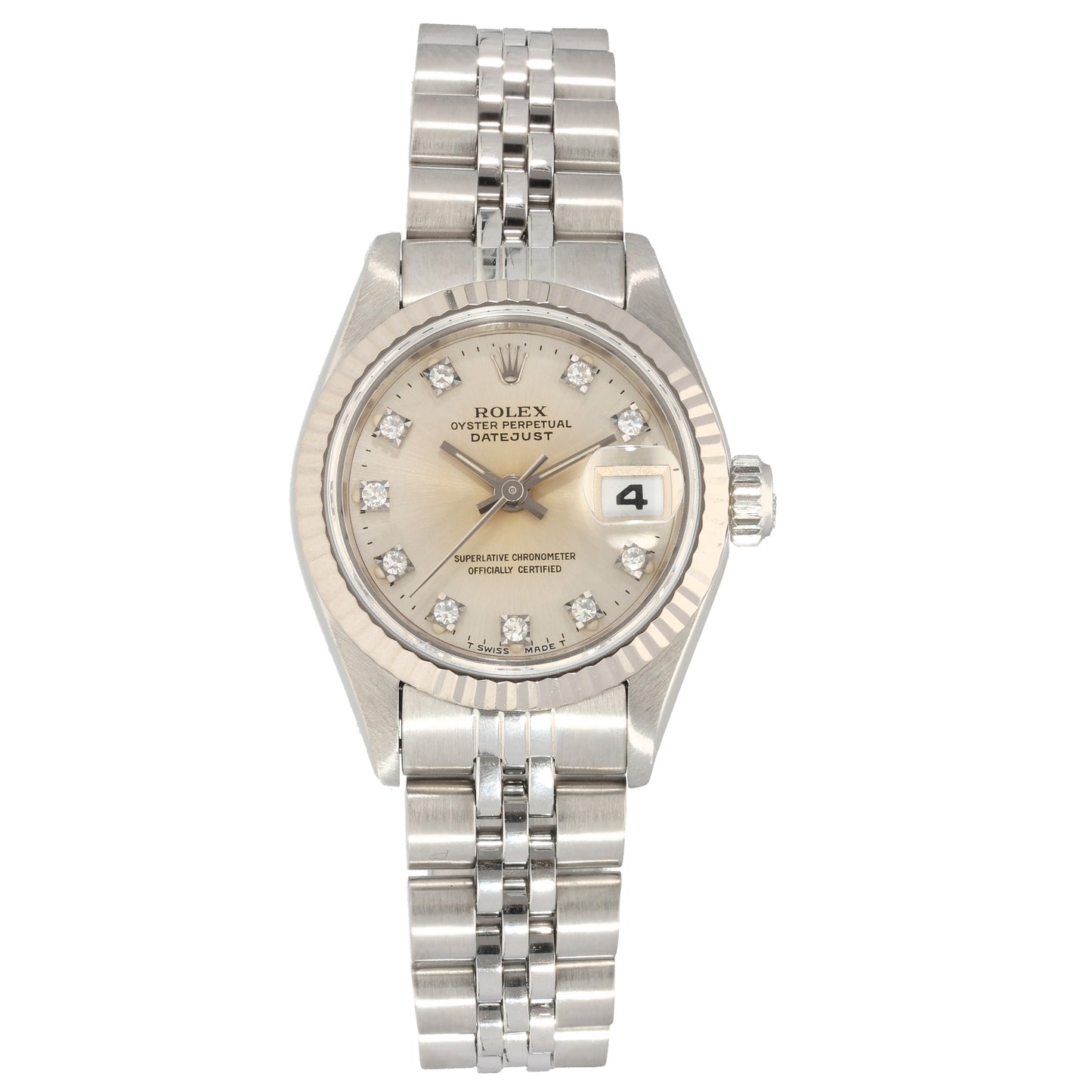 Rolex Lady Datejust 69174 26mm Stainless Steel Watch