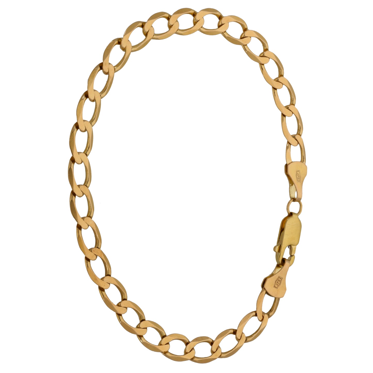 9ct Gold Curb Bracelet