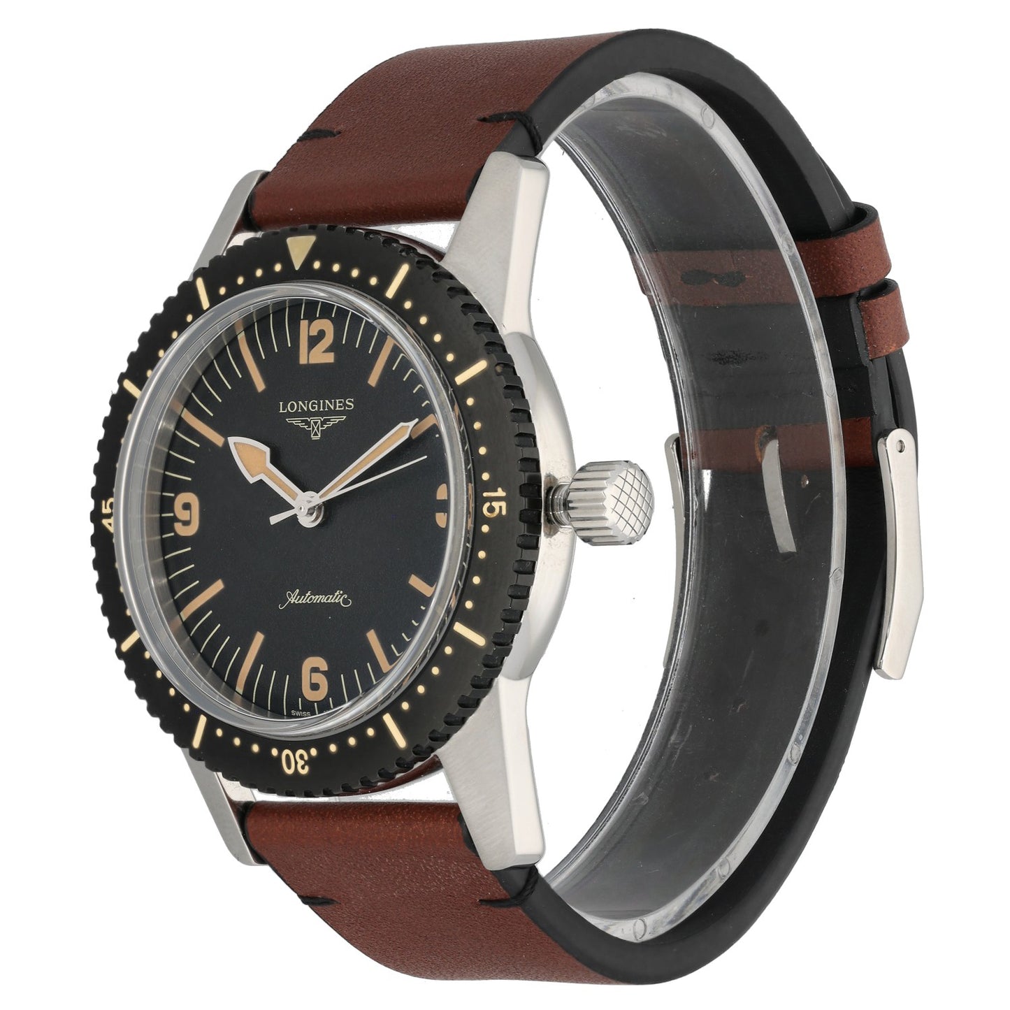 Longines Heritage Skin Diver L2.822.4 42mm Stainless Steel Watch