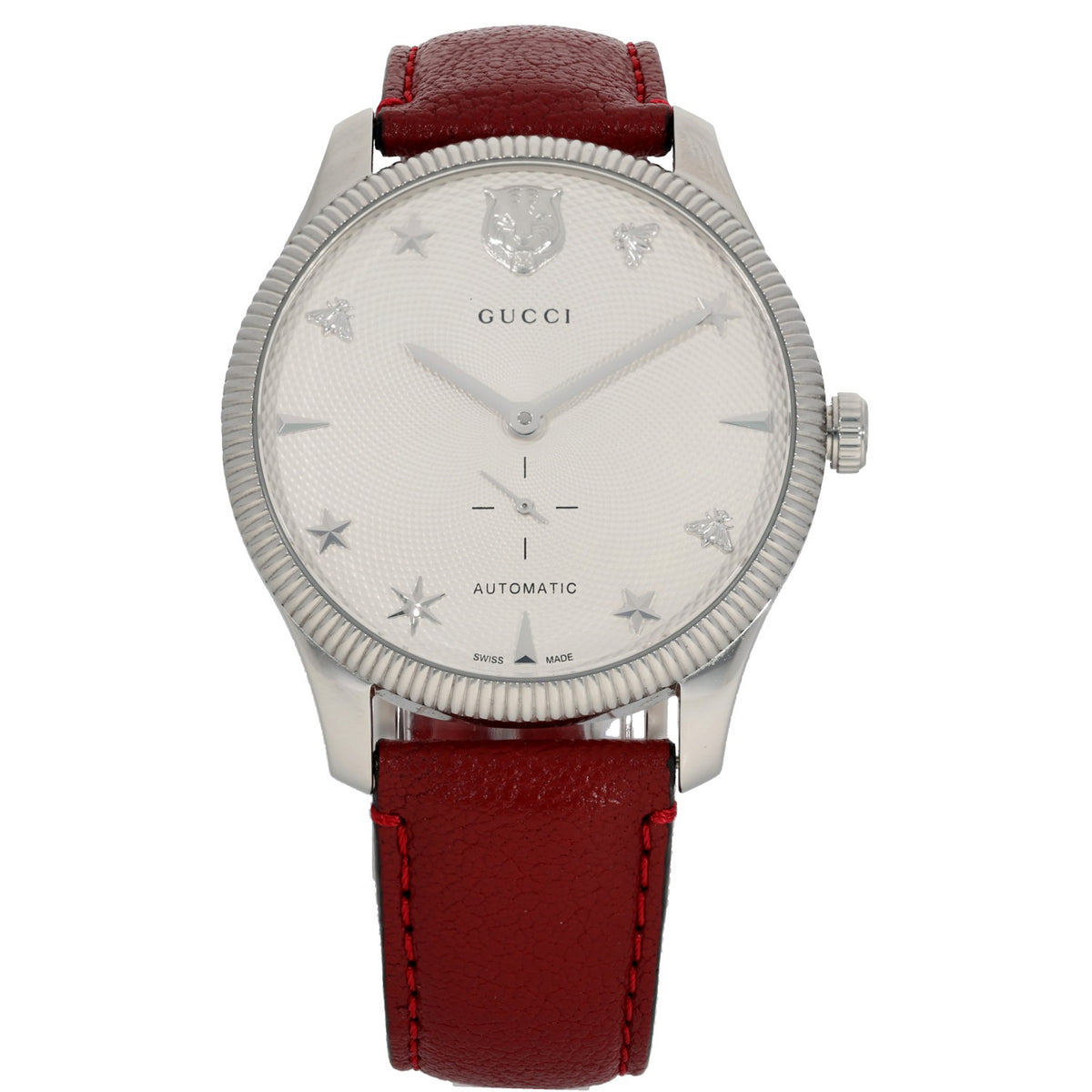 Gucci G-Timeless 126.3 40mm Stainless Steel Watch