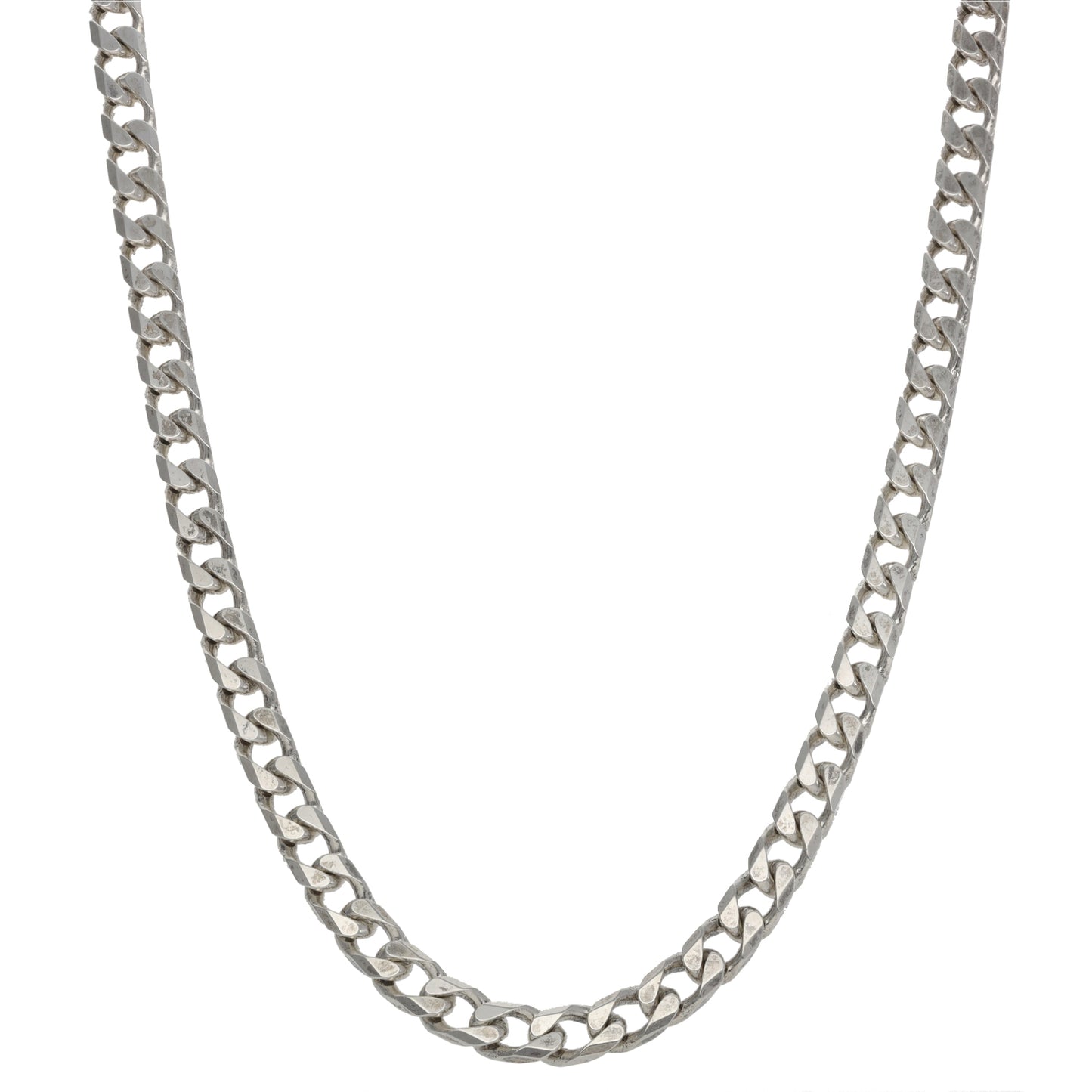 Sterling Silver Curb Chain 20"