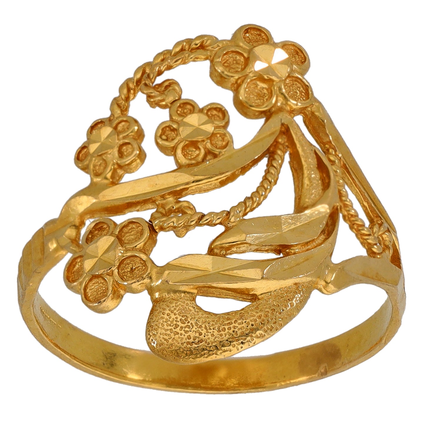 22ct Gold Dress/Cocktail Ring Size R