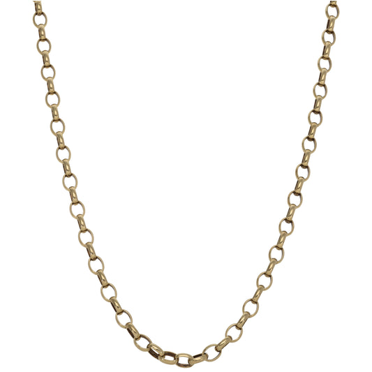9ct Gold Belcher Chain 20"