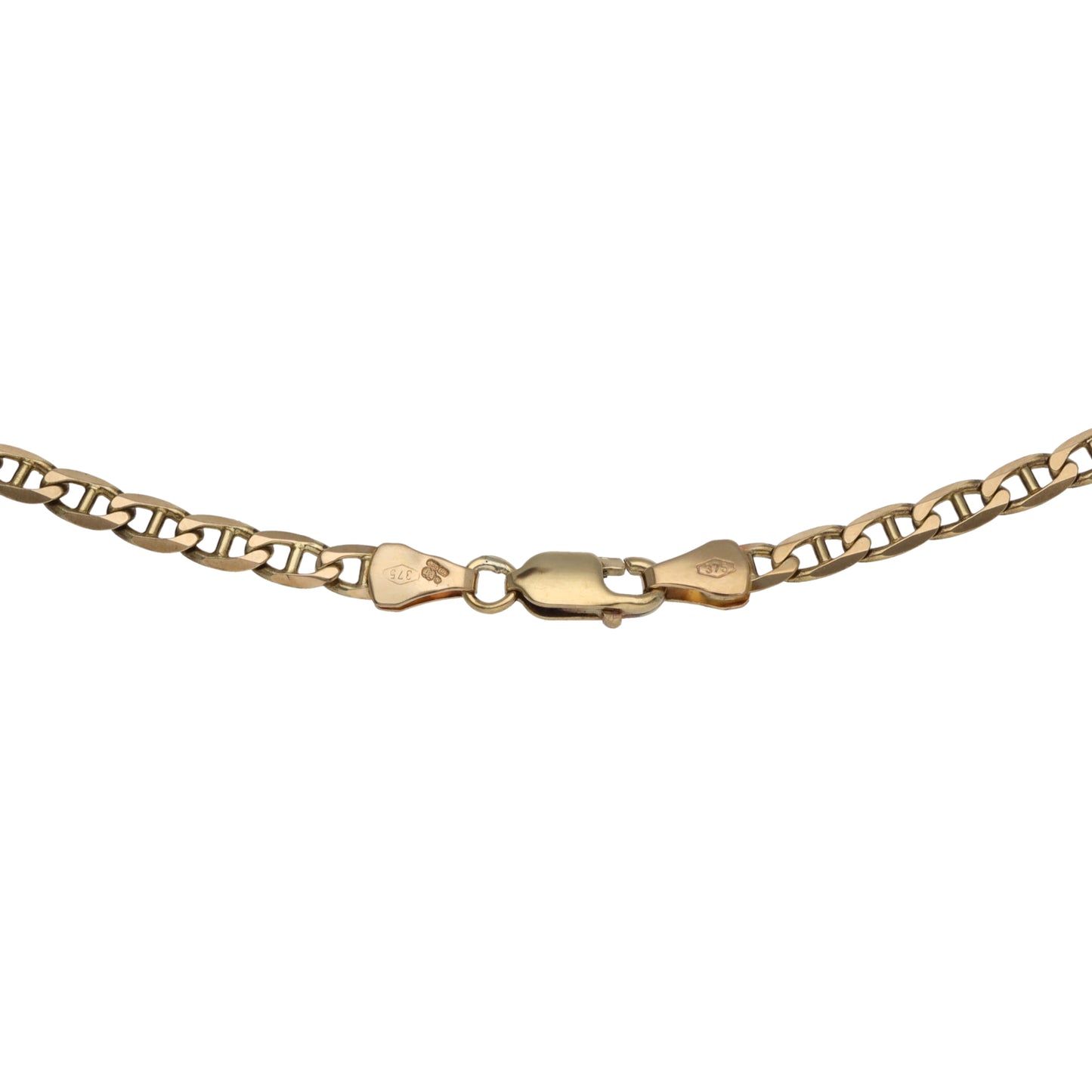 9ct Gold Curb Chain 20"