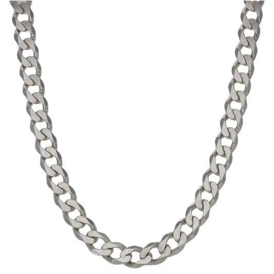 Sterling Silver Curb Chain 20"