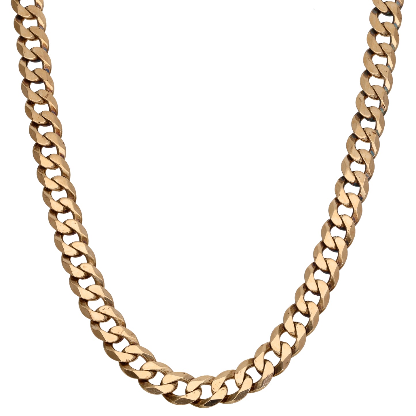 9ct Gold Curb Chain 20"