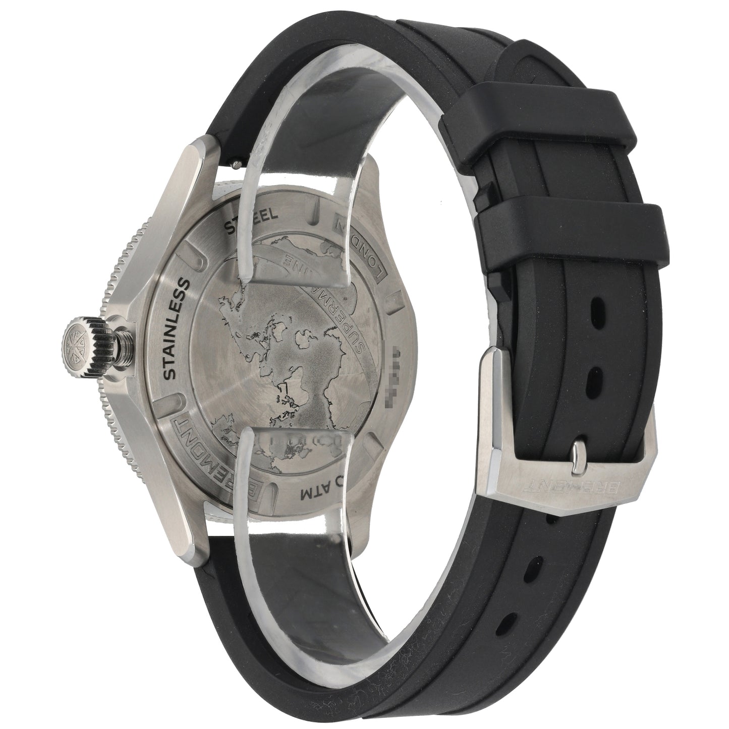 Bremont Supermarine SM40-DT-SS-BK-B 41mm Stainless Steel Watch