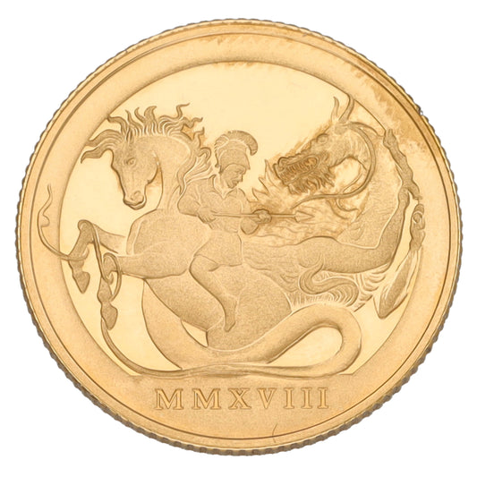 22ct Gold Queen Elizabeth II Full Sovereign Coin 2018