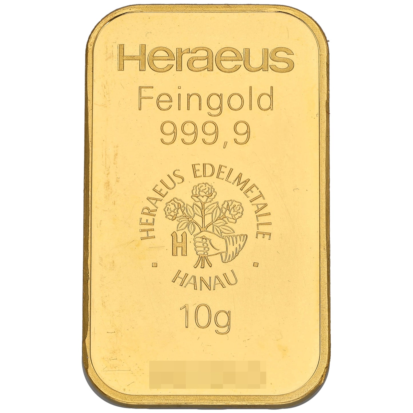 24ct 10g Gold Bar