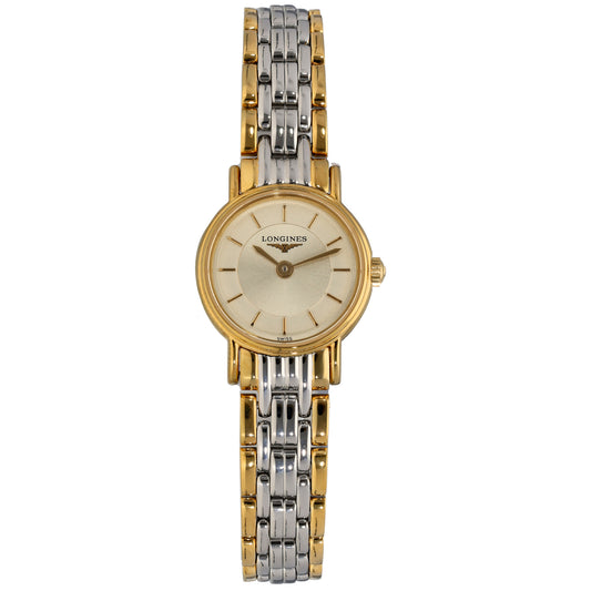 Longines Presence L4.219.2 20mm Gold Plated Watch