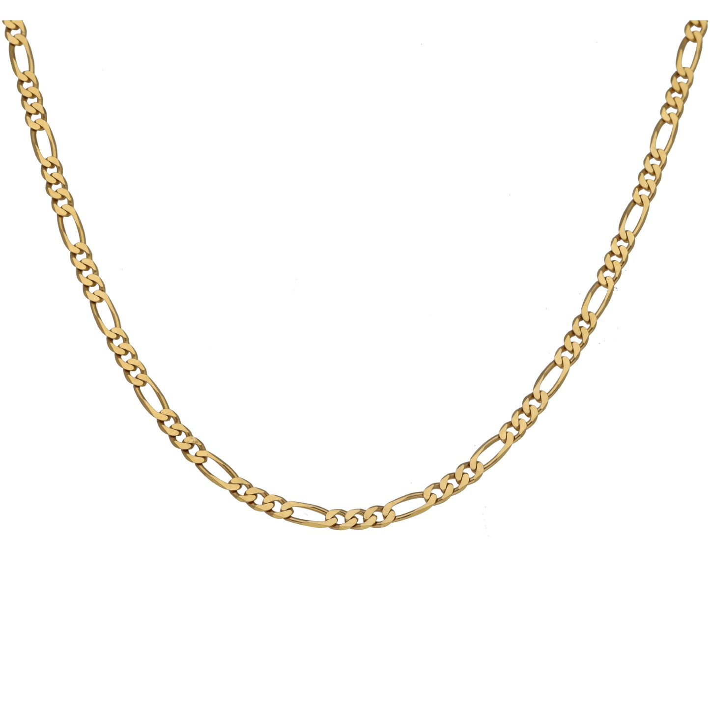 9ct Gold Figaro Chain 14"
