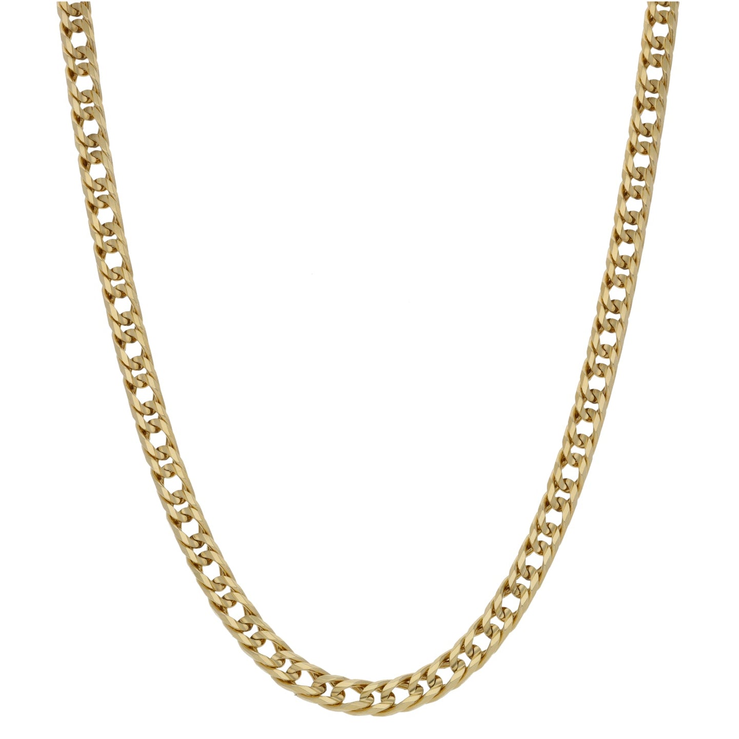 9ct Gold Double Curb Chain 20