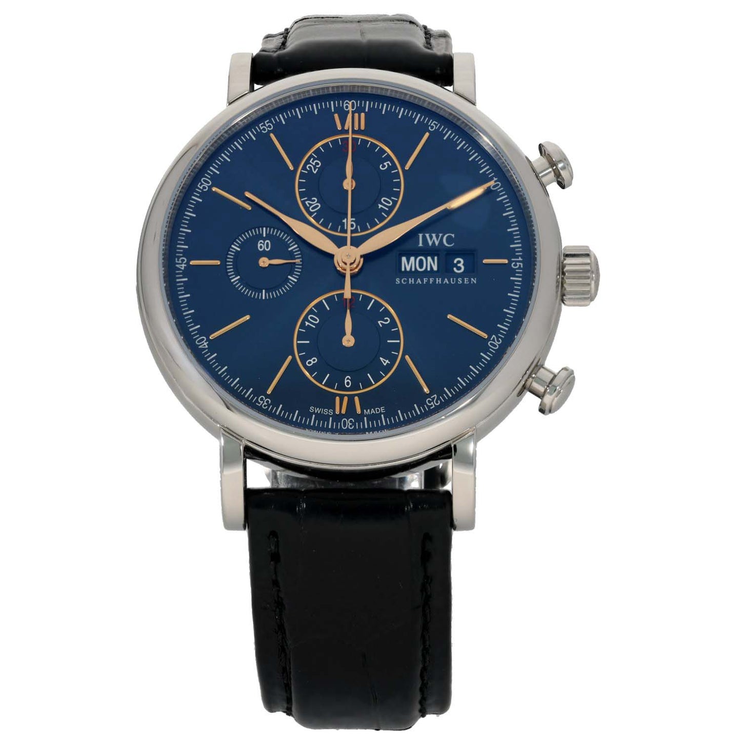 IWC Portofino Chronograph IW391036 42mm Stainless Steel Watch