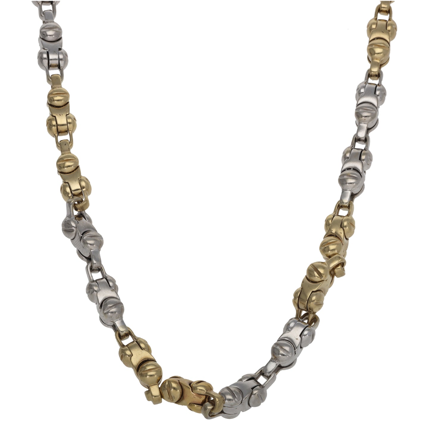 9ct Bi-Colour Gold Other Chain 36"