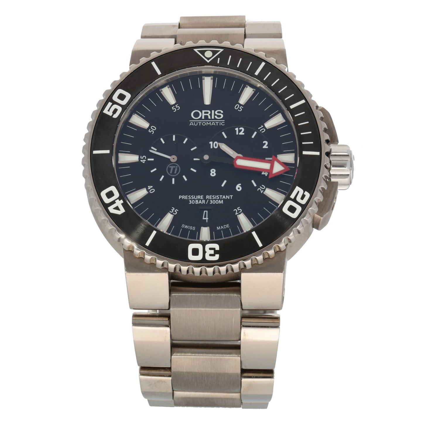 Oris Aquis Regulateur 7677 43mm Titanium Watch