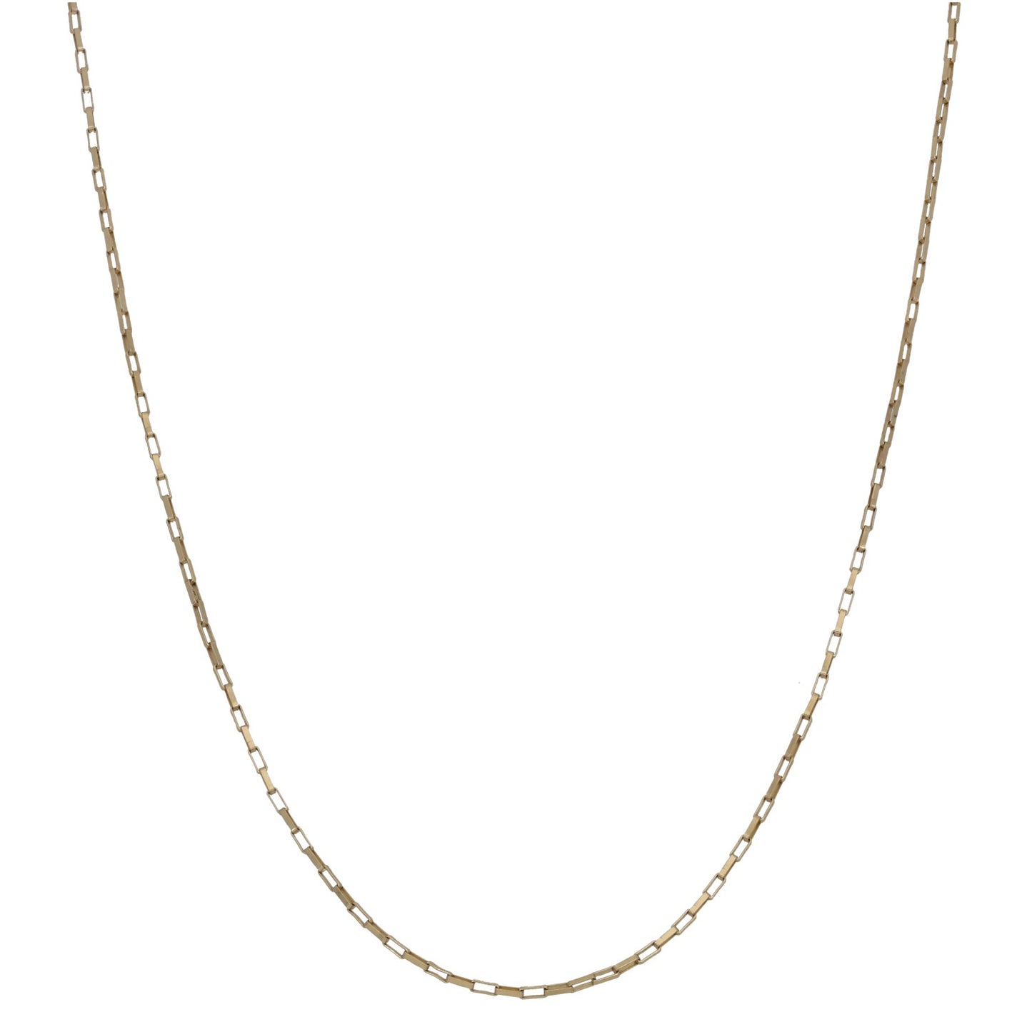 9ct Gold Belcher Chain 16"