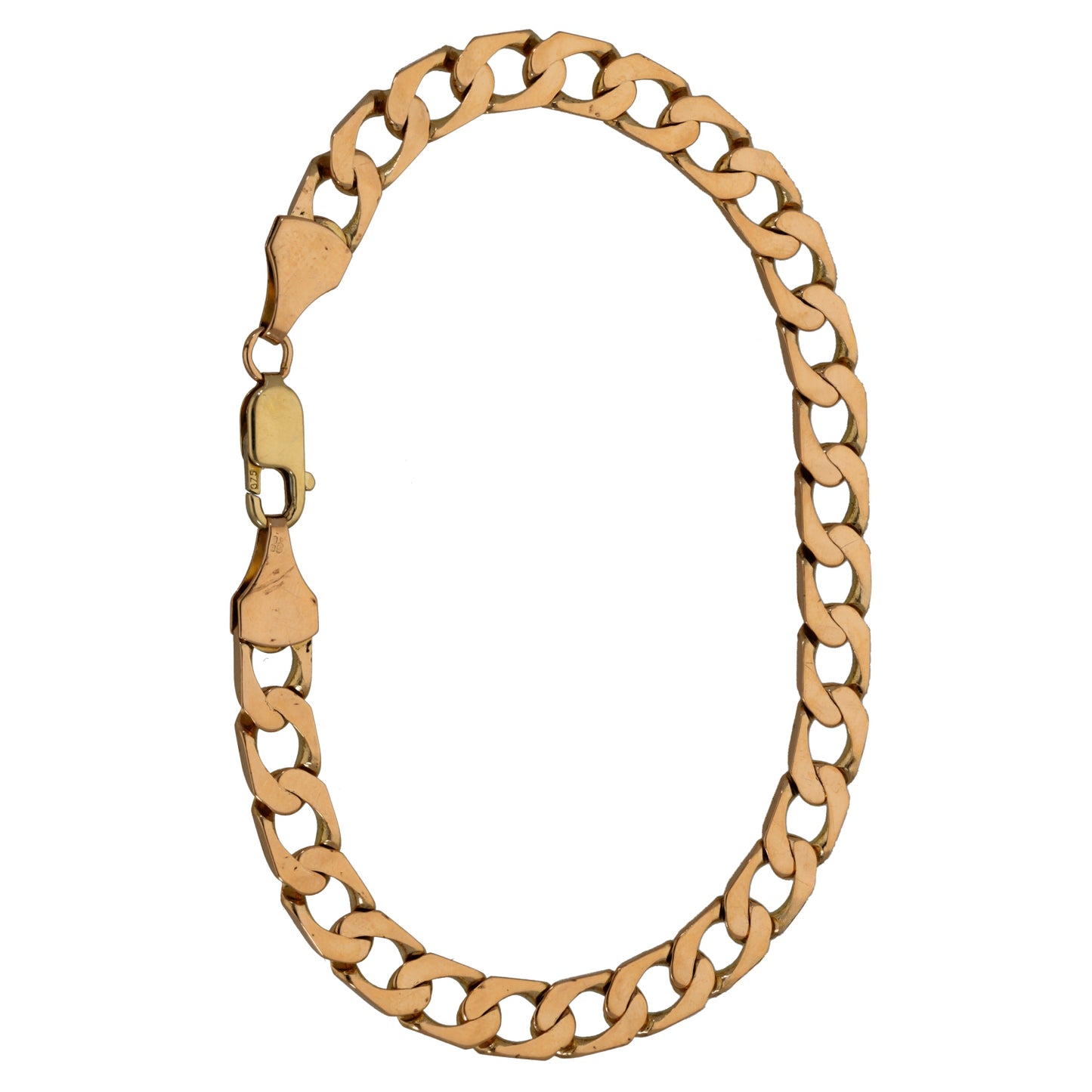 9ct Gold Curb Bracelet