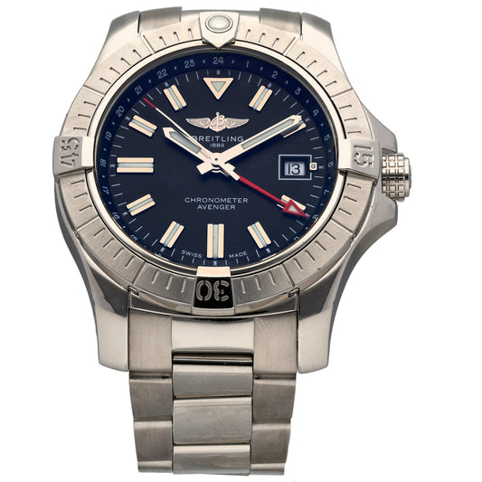 Breitling Avenger GMT 43 A32397 43mm Stainless Steel Watch
