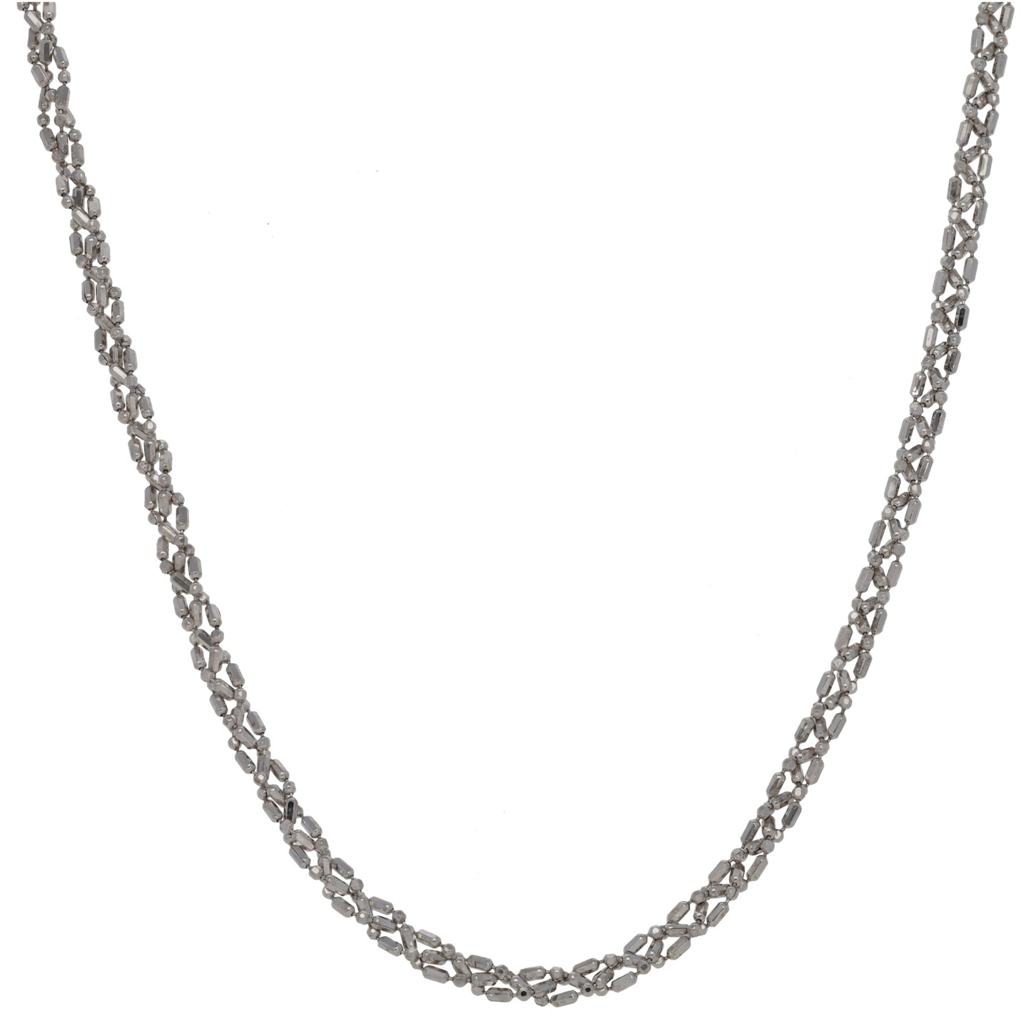 9ct White Gold Other Chain 18"