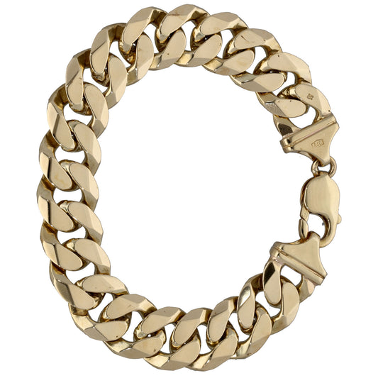 9ct Gold Curb Bracelet