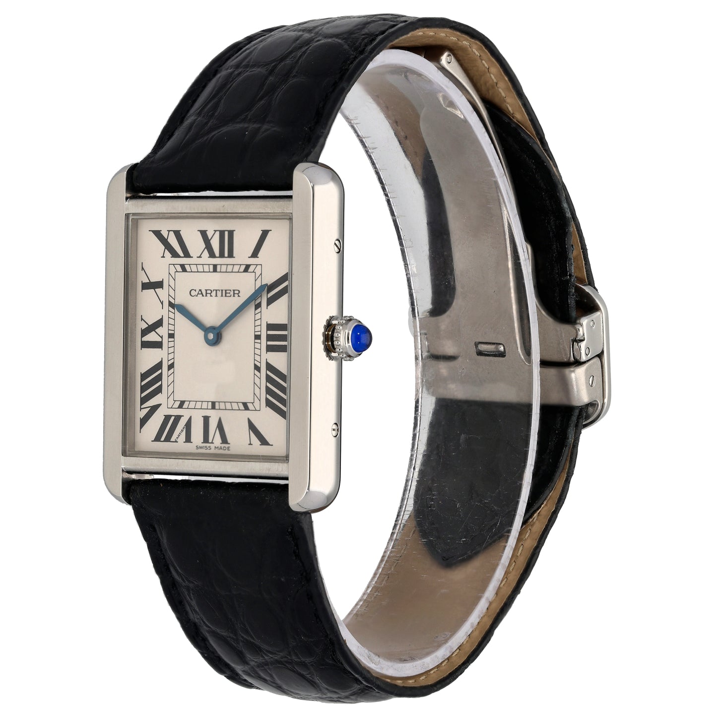 Cartier Tank Solo 3169 27mm Stainless Steel Watch