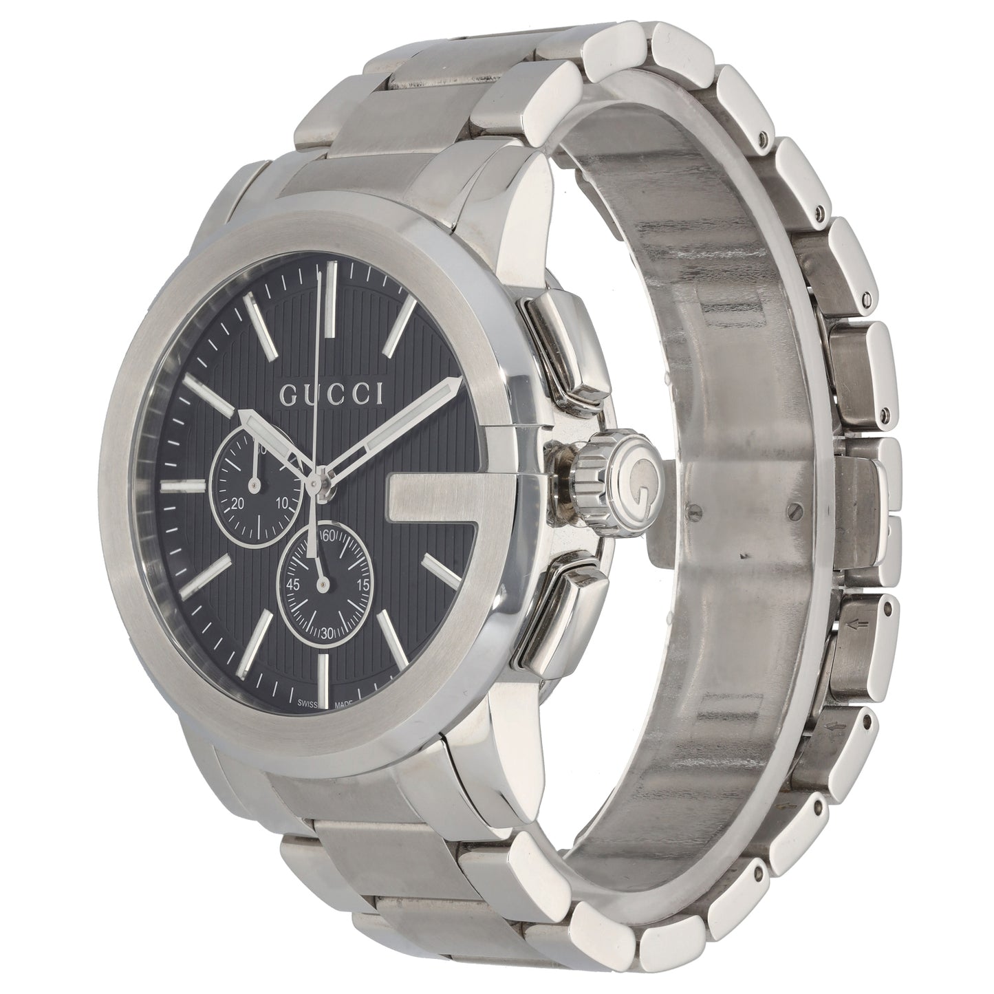 Gucci G-Chrono 101.2 44mm Stainless Steel Watch