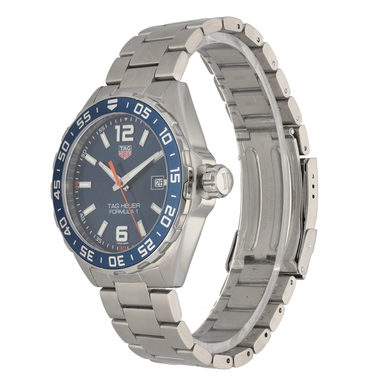 Tag Heuer Formula 1 WAZ1010 43mm Stainless Steel Watch