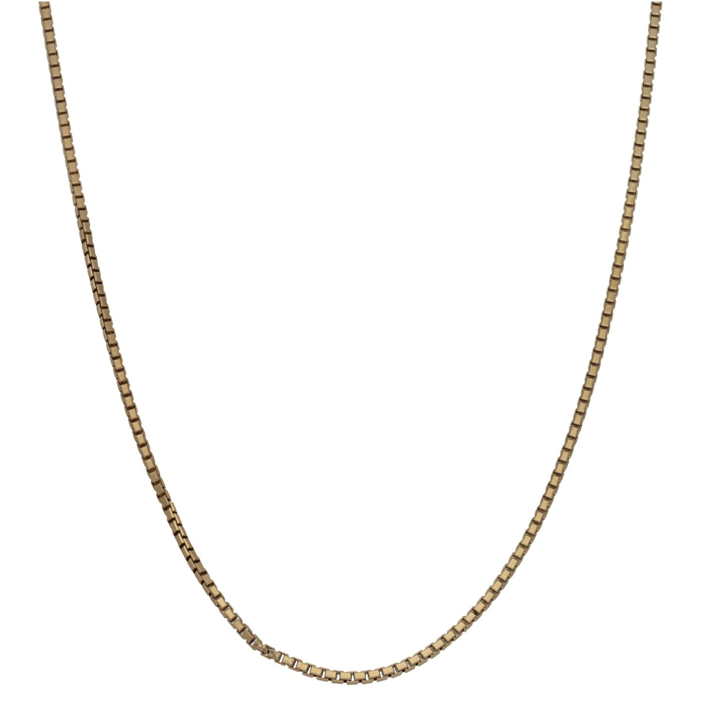 9ct Gold Box Chain 20"