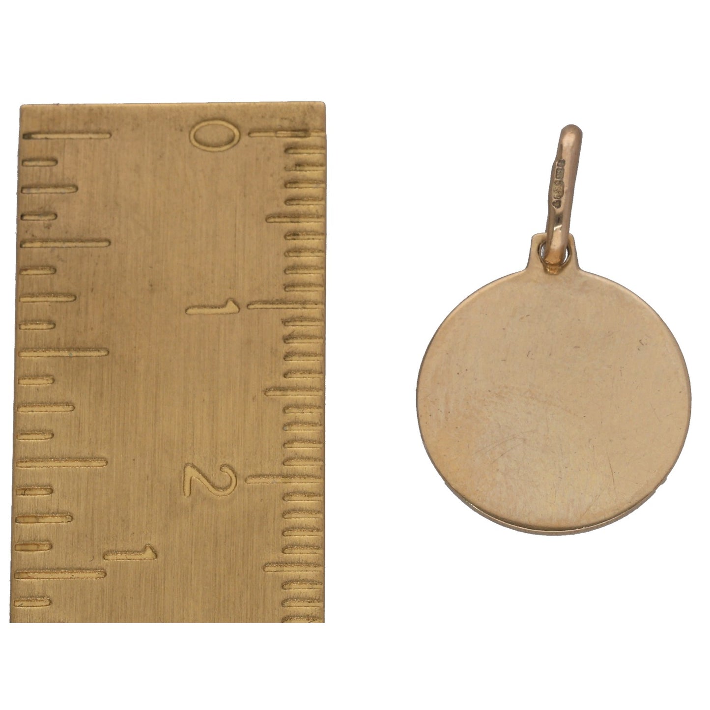 9ct Gold St Christopher Pendant