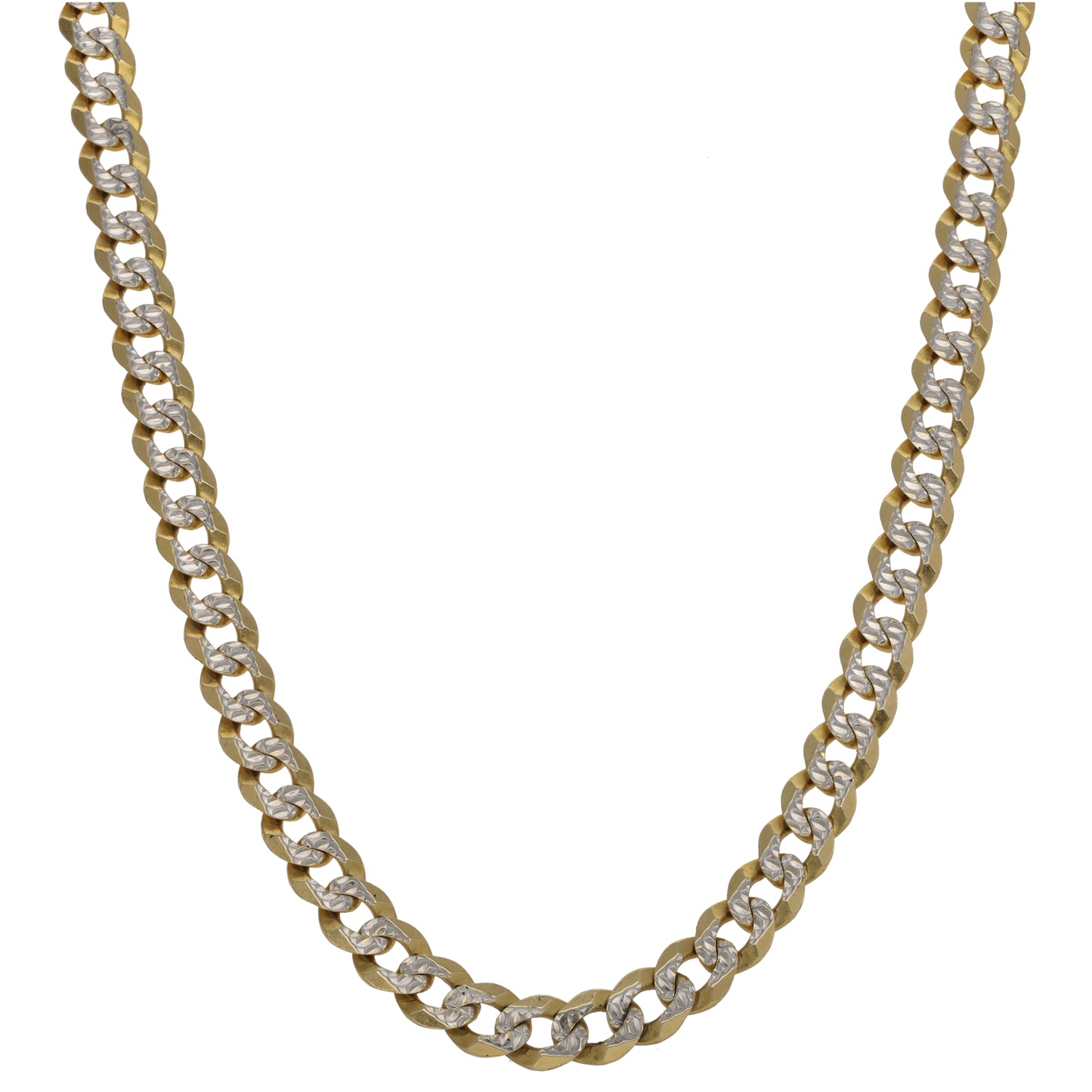 9ct Gold Curb Chain 20"