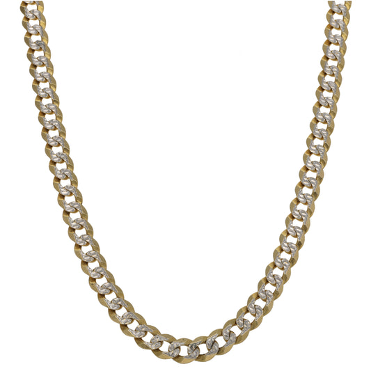 9ct Gold Curb Chain 20"