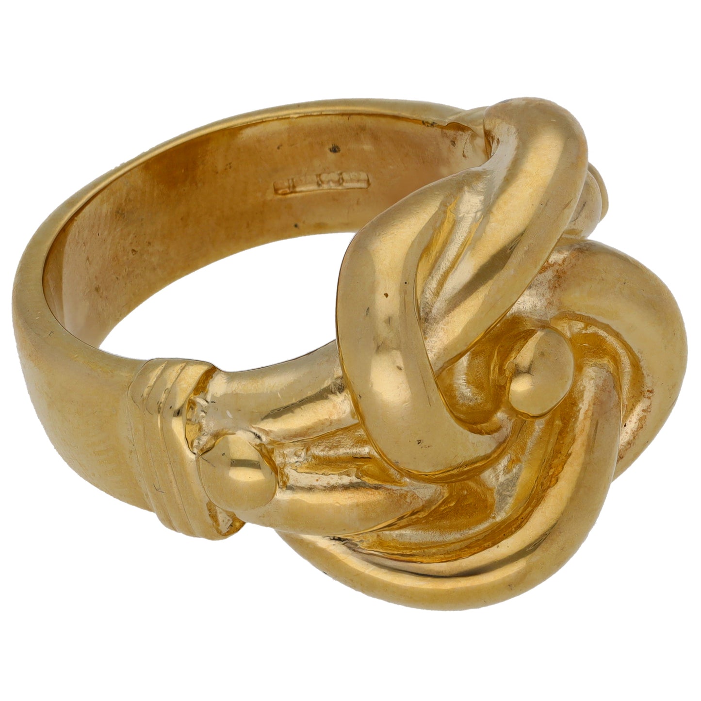 9ct Gold Knot Ring Size X