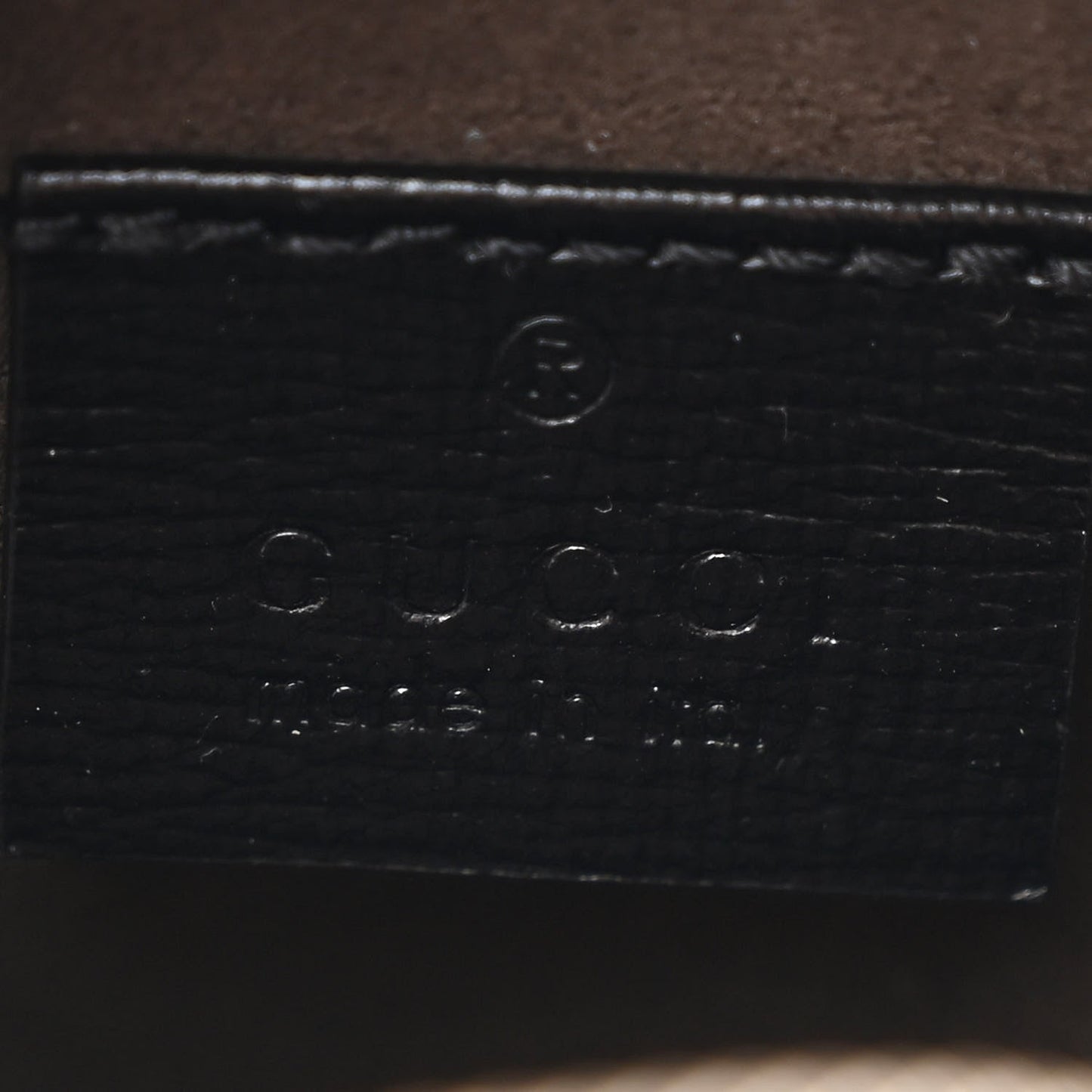 Gucci Interlocking G Mini GG Supreme Coated Canvas Bag - Black