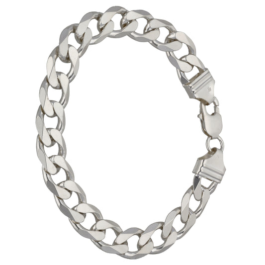 Sterling Silver Curb Bracelet