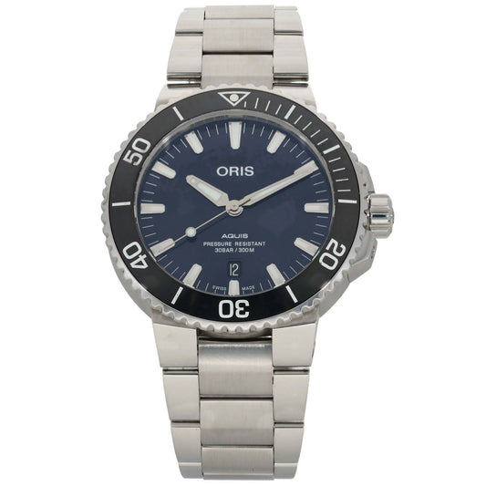 Oris Aquis 7730 43.5mm Stainless Steel Watch