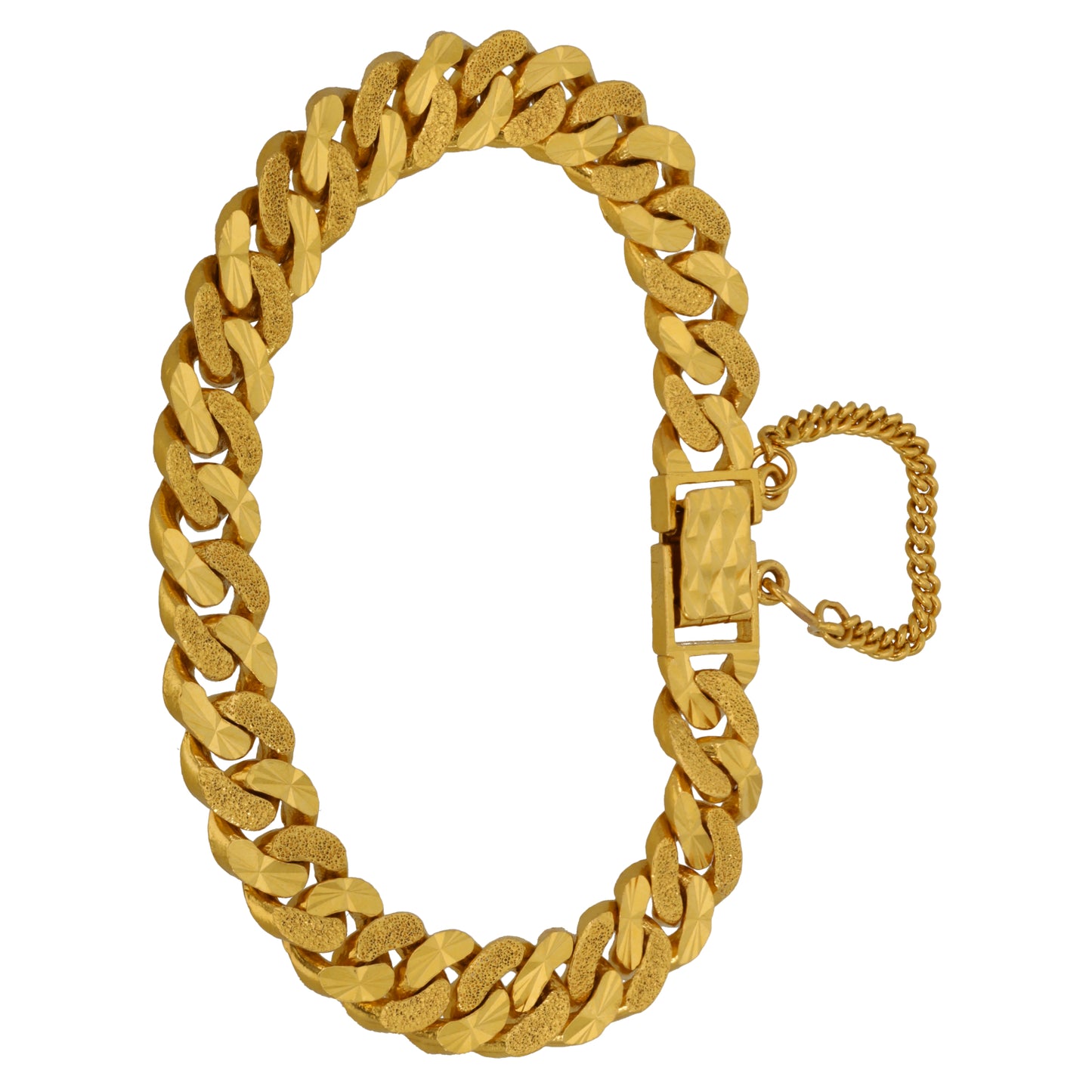 22ct Gold Curb Bracelet