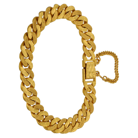 22ct Gold Curb Bracelet