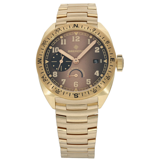 Bremont Terra Nova TN40-PWR-BZ-BR-B 40.5mm Bronze Watch