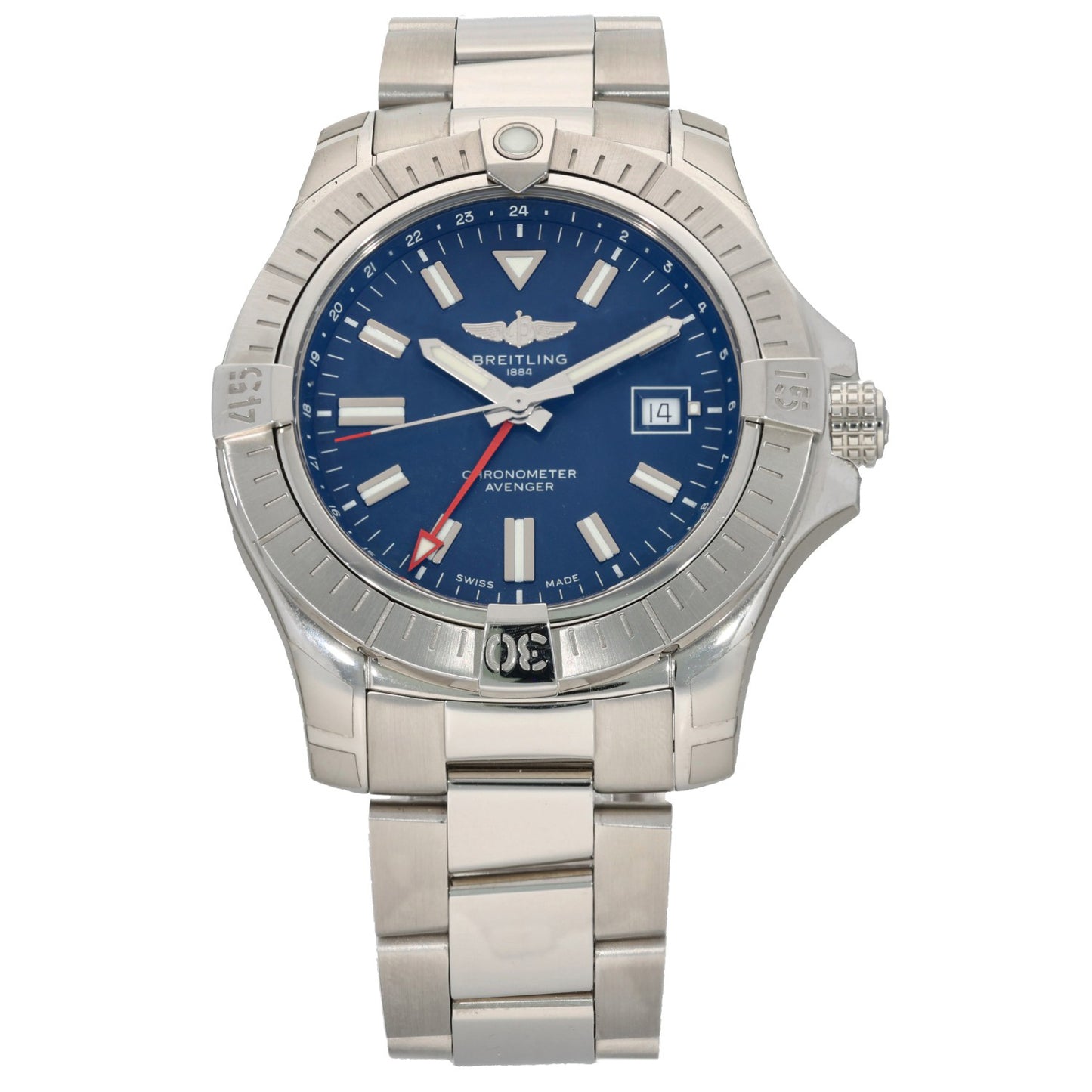 Breitling Avenger A17318 43mm Stainless Steel Watch
