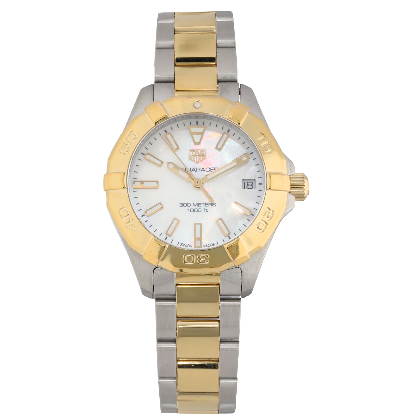 Tag Heuer Aquaracer WBD1320 32mm Bi-Colour Watch