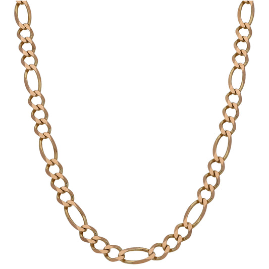 9ct Gold Figaro Chain 26"