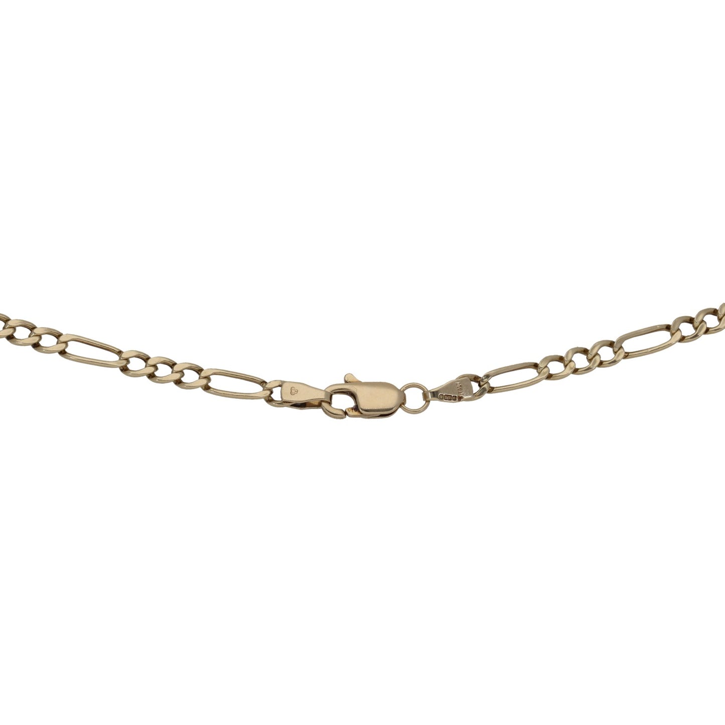 9ct Gold Figaro Chain 20"