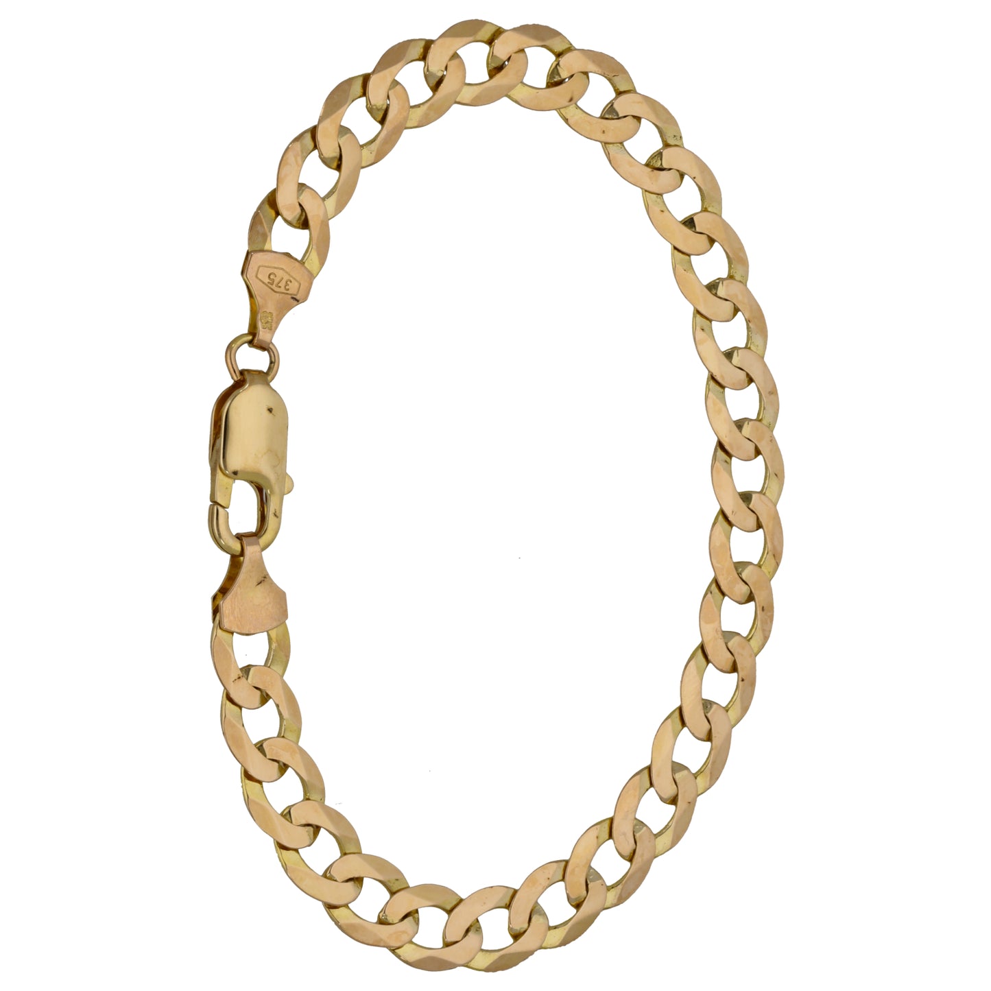 9ct Gold Curb Bracelet