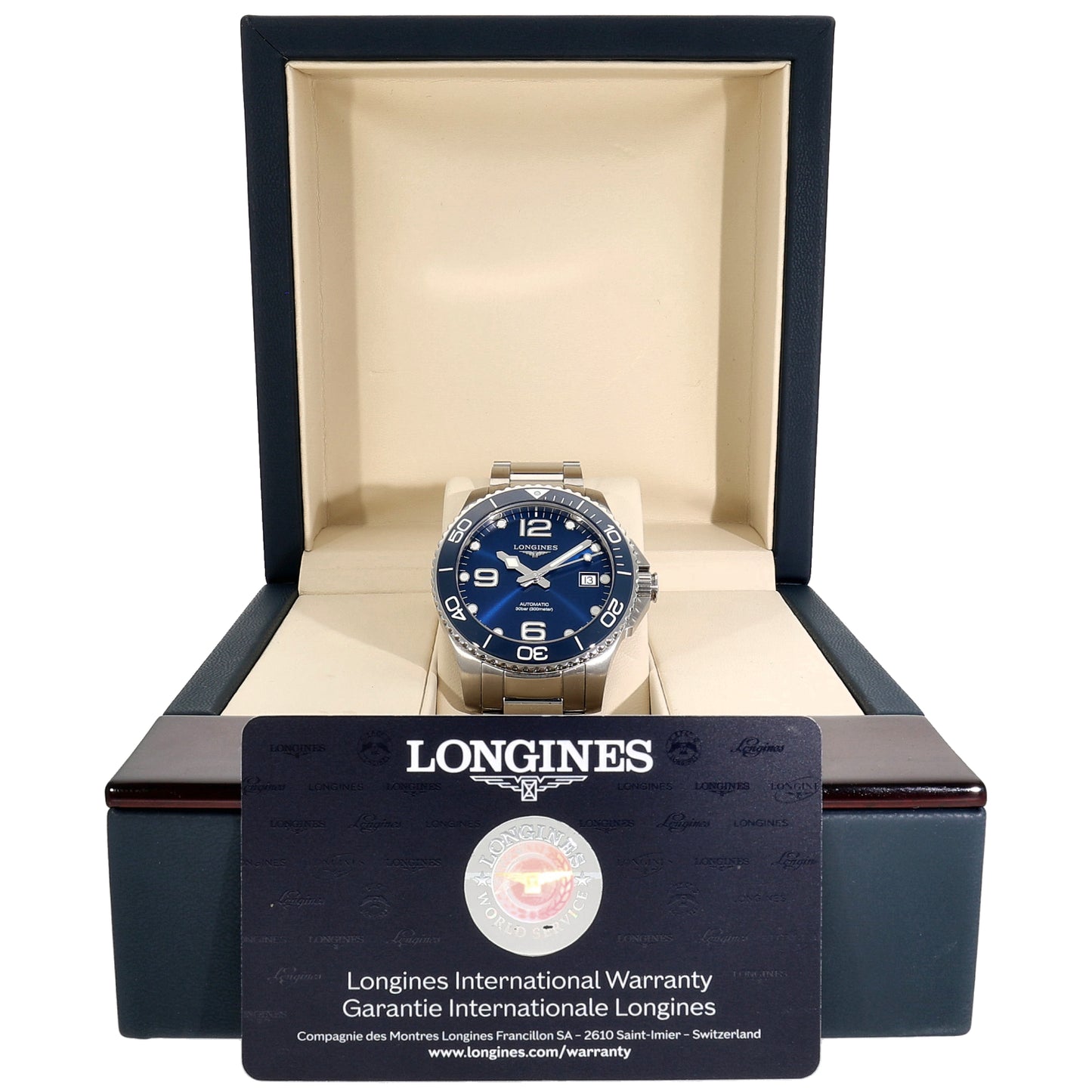 Longines Hydro Conquest L3.780.4 39mm Stainless Steel Watch